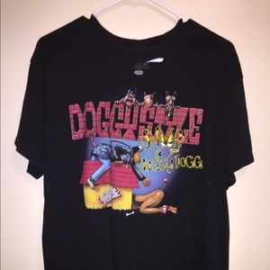 Distressed snoop dog album tee
